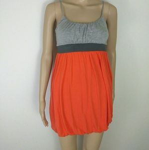 Spaghetti Strap Balloon Mini Dress